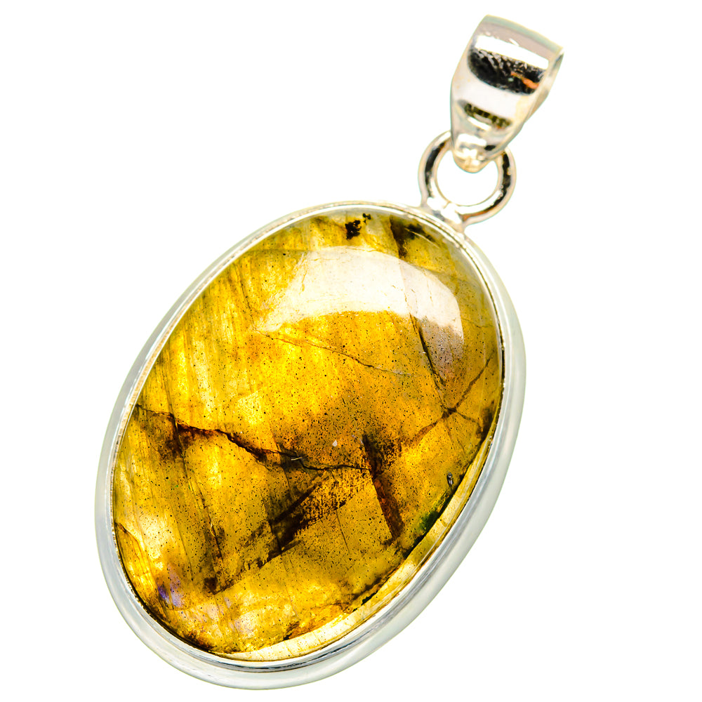 Labradorite Pendants handcrafted by Ana Silver Co - PD13760