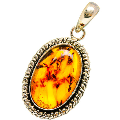 Baltic Amber Pendants handcrafted by Ana Silver Co - PD13763