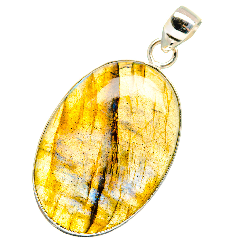 Labradorite Pendants handcrafted by Ana Silver Co - PD13765
