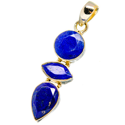 Lapis Lazuli Pendants handcrafted by Ana Silver Co - PD13770