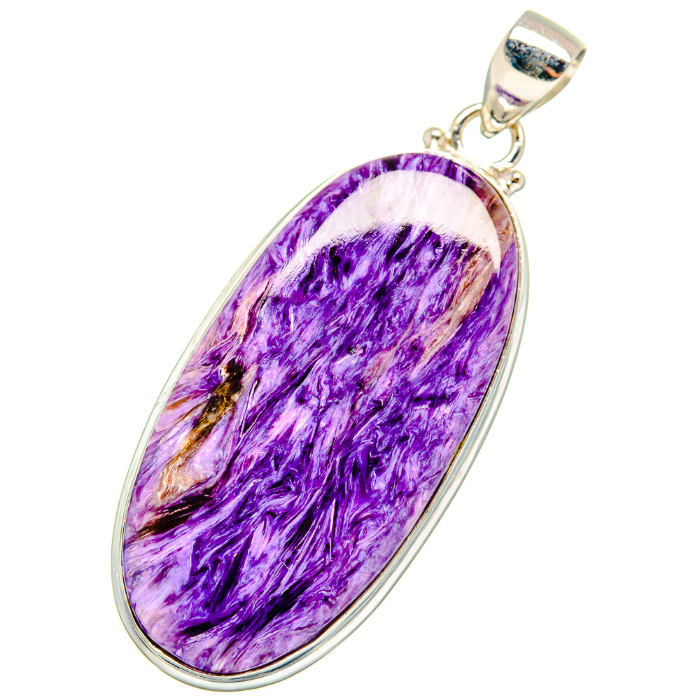 Charoite Pendants handcrafted by Ana Silver Co - PD13771