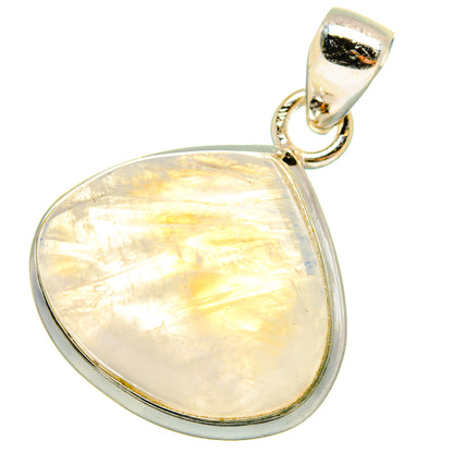 Rainbow Moonstone Pendants handcrafted by Ana Silver Co - PD13777