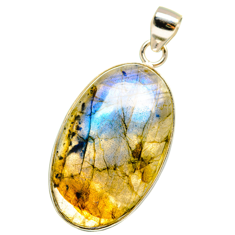 Labradorite Pendants handcrafted by Ana Silver Co - PD13786