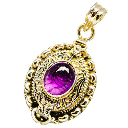 Amethyst Pendants handcrafted by Ana Silver Co - PD13815