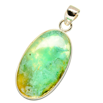 Peruvian Opal Pendants handcrafted by Ana Silver Co - PD13818