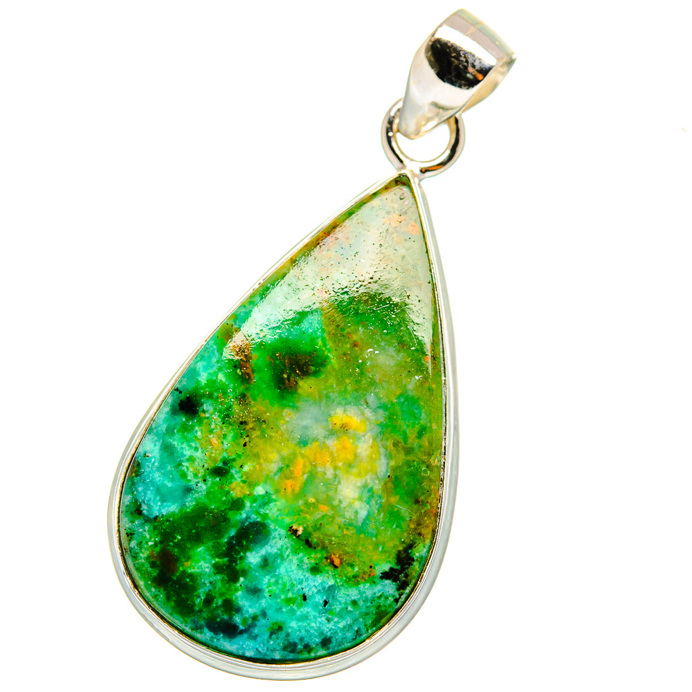 Peruvian Opal Pendants handcrafted by Ana Silver Co - PD13856