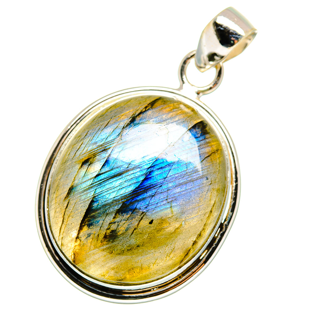 Labradorite Pendants handcrafted by Ana Silver Co - PD13858