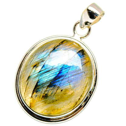 Labradorite Pendants handcrafted by Ana Silver Co - PD13858