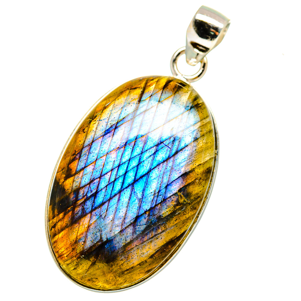 Labradorite Pendants handcrafted by Ana Silver Co - PD13863