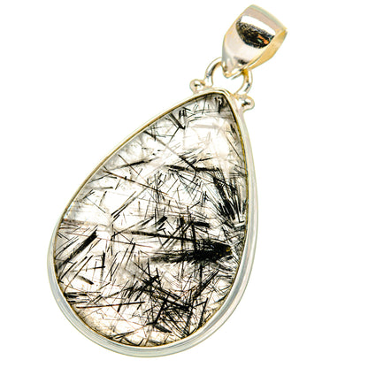Tourmalinated Quartz Pendants handcrafted by Ana Silver Co - PD13872