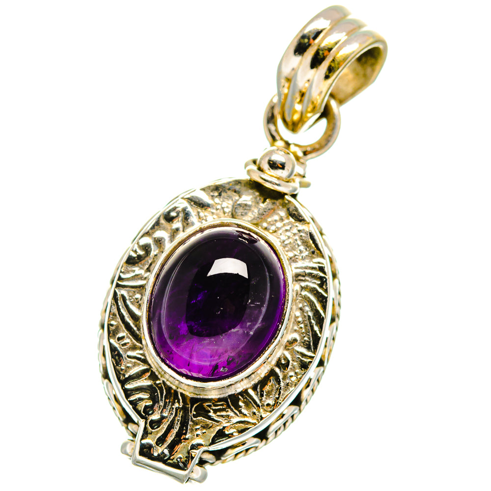 Amethyst Pendants handcrafted by Ana Silver Co - PD13874