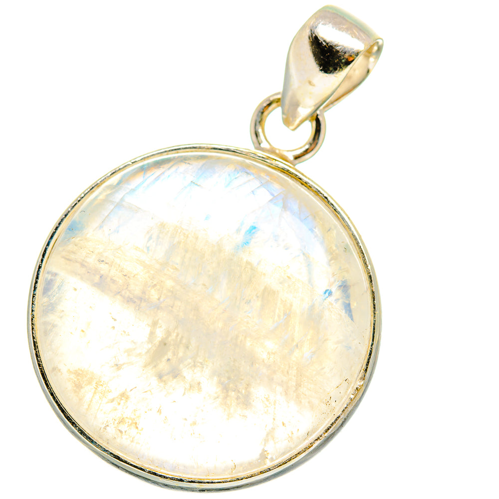 Rainbow Moonstone Pendants handcrafted by Ana Silver Co - PD13885