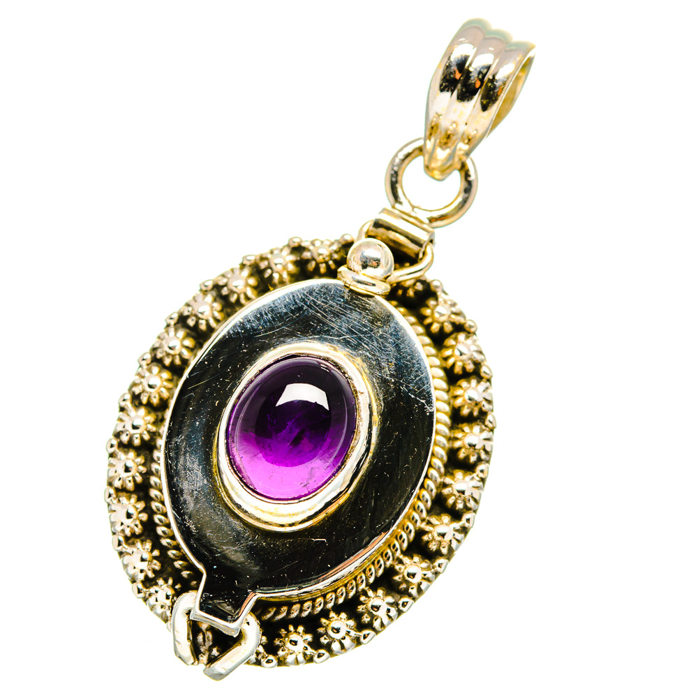 Amethyst Pendants handcrafted by Ana Silver Co - PD13889
