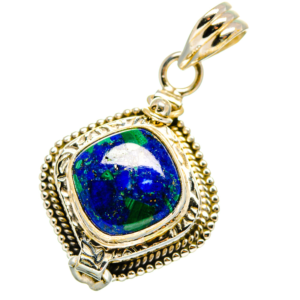 Azurite Pendants handcrafted by Ana Silver Co - PD13894