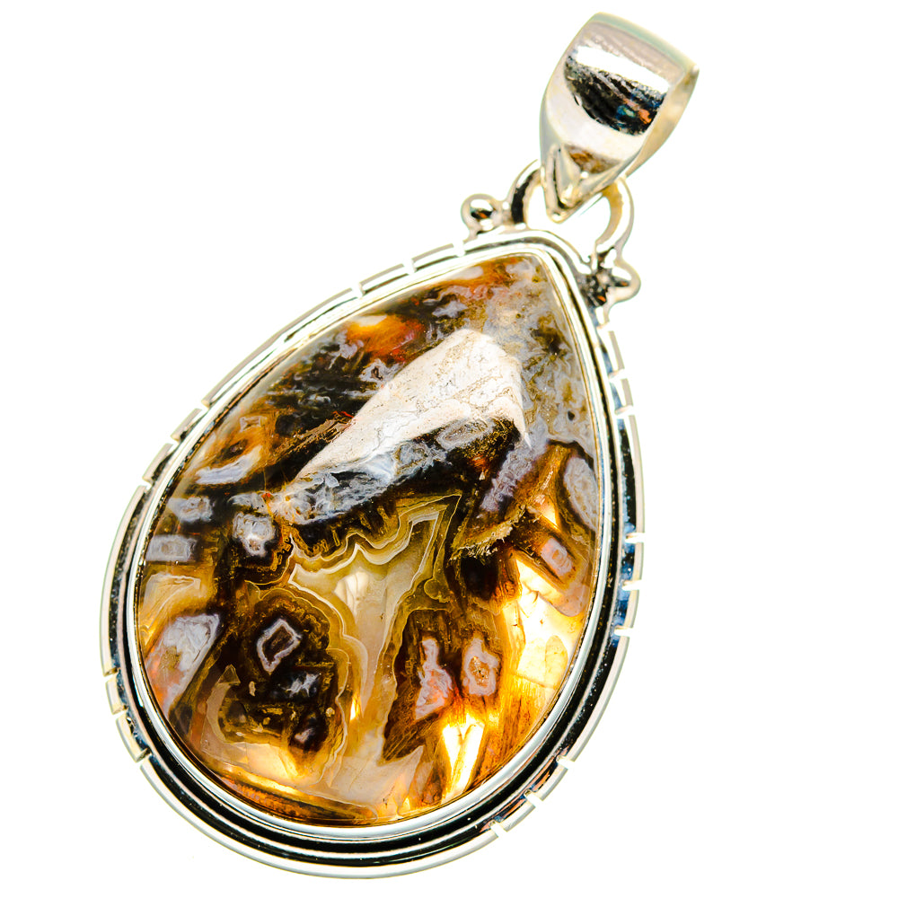 Ocean Jasper Pendants handcrafted by Ana Silver Co - PD13895