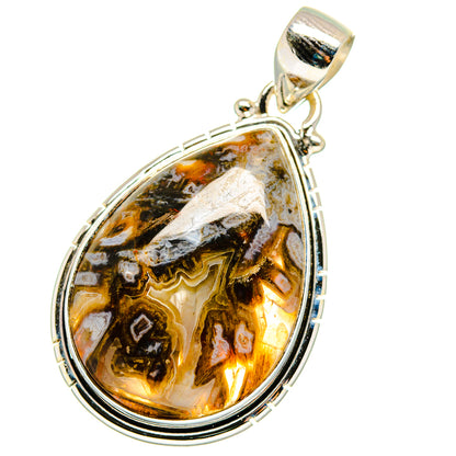 Ocean Jasper Pendants handcrafted by Ana Silver Co - PD13895