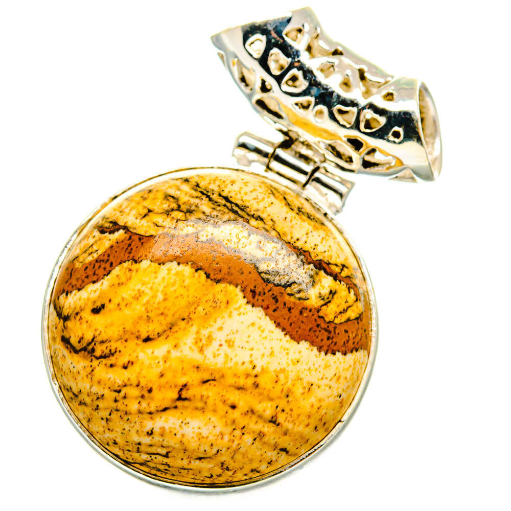 Picture Jasper Pendants handcrafted by Ana Silver Co - PD13896