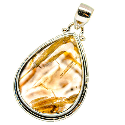 Turkish Tube Agate Pendants handcrafted by Ana Silver Co - PD13902