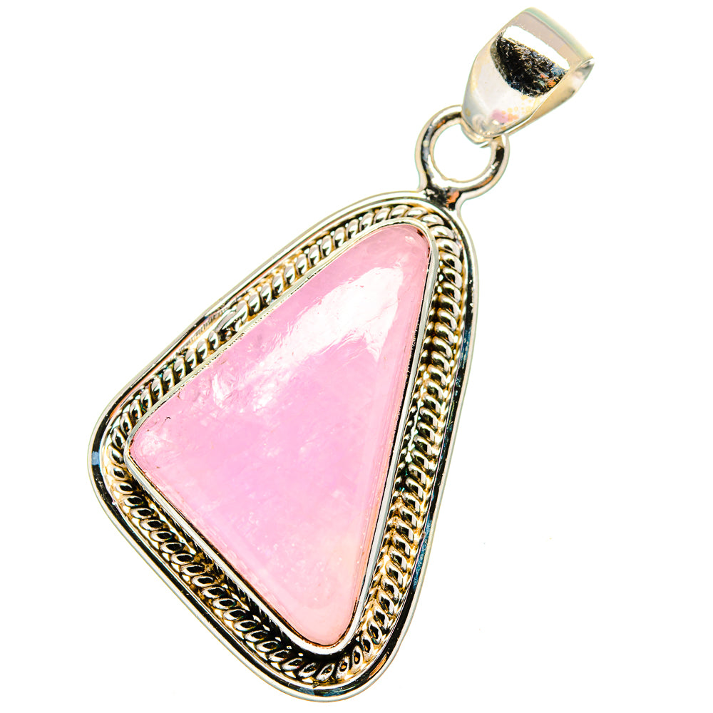 Kunzite Pendants handcrafted by Ana Silver Co - PD13912