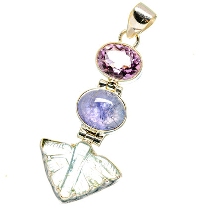 Aquamarine Pendants handcrafted by Ana Silver Co - PD13921