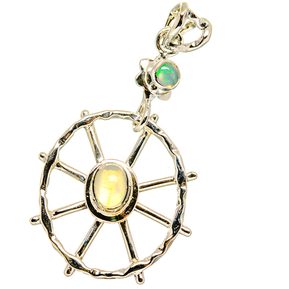 Ethiopian Opal Pendants handcrafted by Ana Silver Co - PD13945