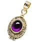 Amethyst Pendants handcrafted by Ana Silver Co - PD13948