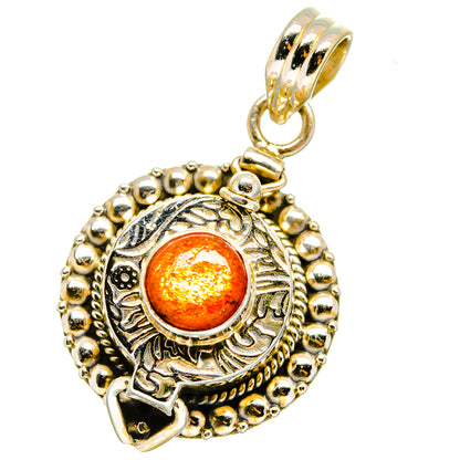 Sunstone Pendants handcrafted by Ana Silver Co - PD13954