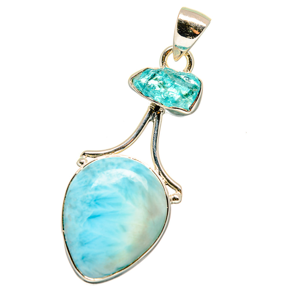 Larimar Pendants handcrafted by Ana Silver Co - PD13956
