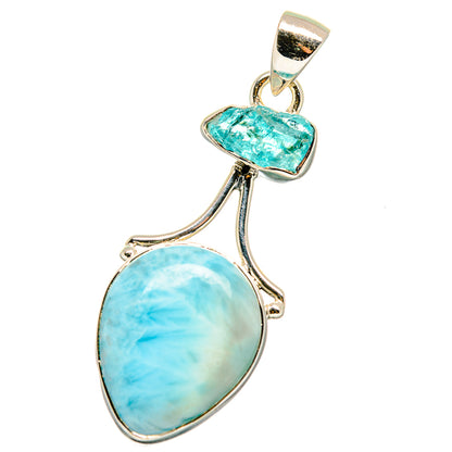 Larimar Pendants handcrafted by Ana Silver Co - PD13956