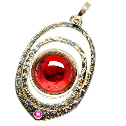 Garnet Pendants handcrafted by Ana Silver Co - PD13962