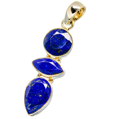 Lapis Lazuli Pendants handcrafted by Ana Silver Co - PD13967