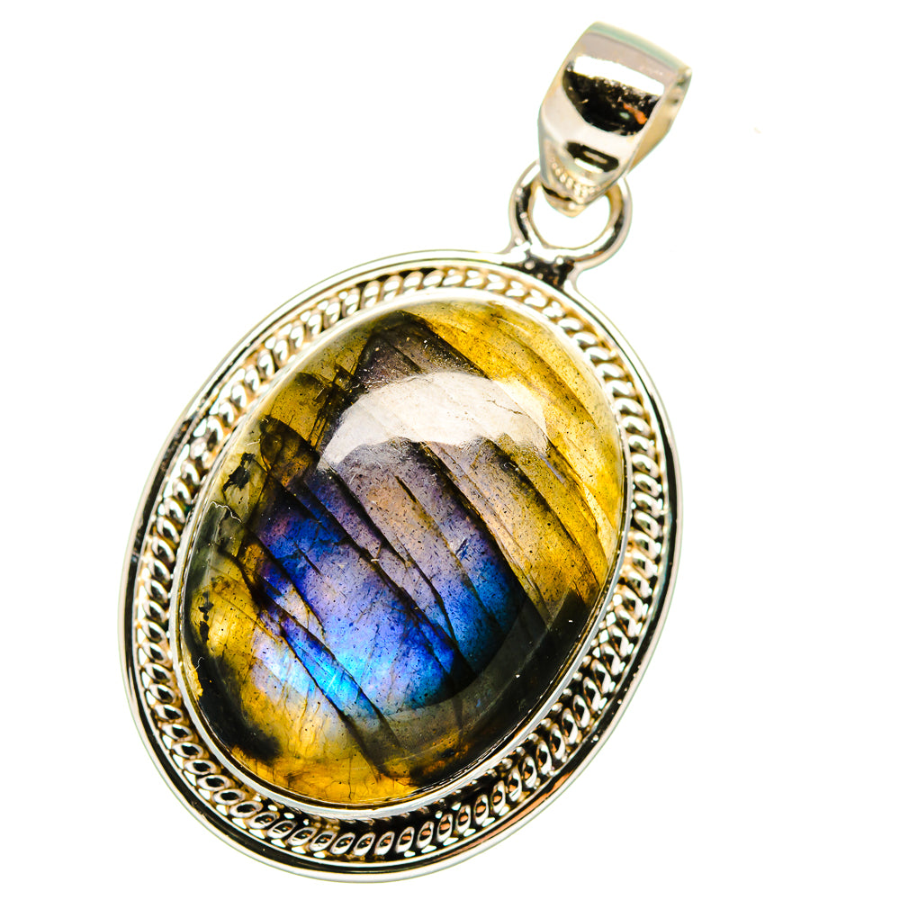 Labradorite Pendants handcrafted by Ana Silver Co - PD13988