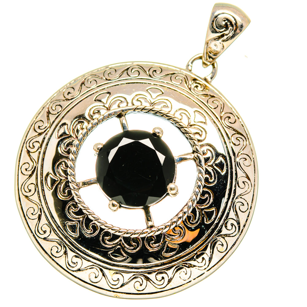 Black Onyx Pendants handcrafted by Ana Silver Co - PD13989