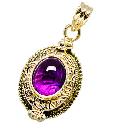 Amethyst Pendants handcrafted by Ana Silver Co - PD13993