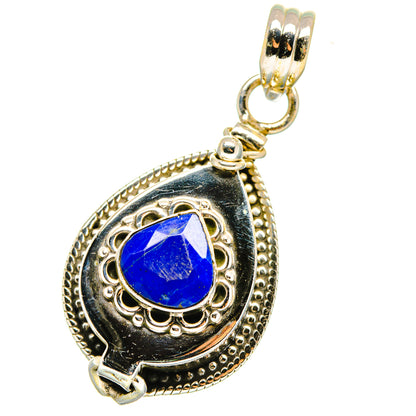 Lapis Lazuli Pendants handcrafted by Ana Silver Co - PD14012