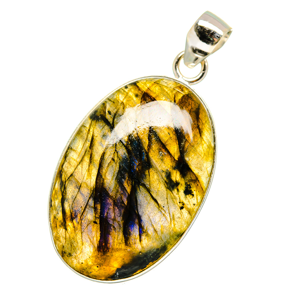 Labradorite Pendants handcrafted by Ana Silver Co - PD14020