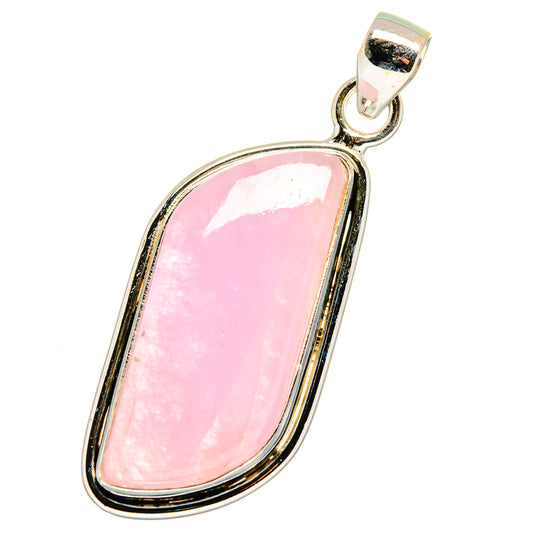 Kunzite Pendants handcrafted by Ana Silver Co - PD14025