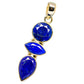 Lapis Lazuli Pendants handcrafted by Ana Silver Co - PD14063