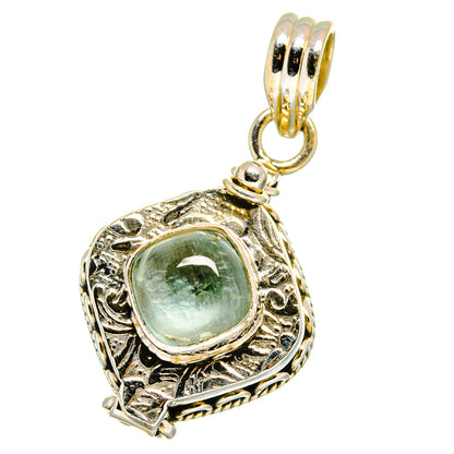 Aquamarine Pendants handcrafted by Ana Silver Co - PD14067