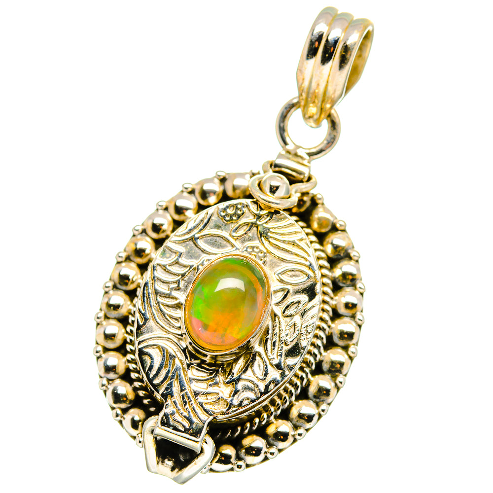 Ethiopian Opal Pendants handcrafted by Ana Silver Co - PD14073
