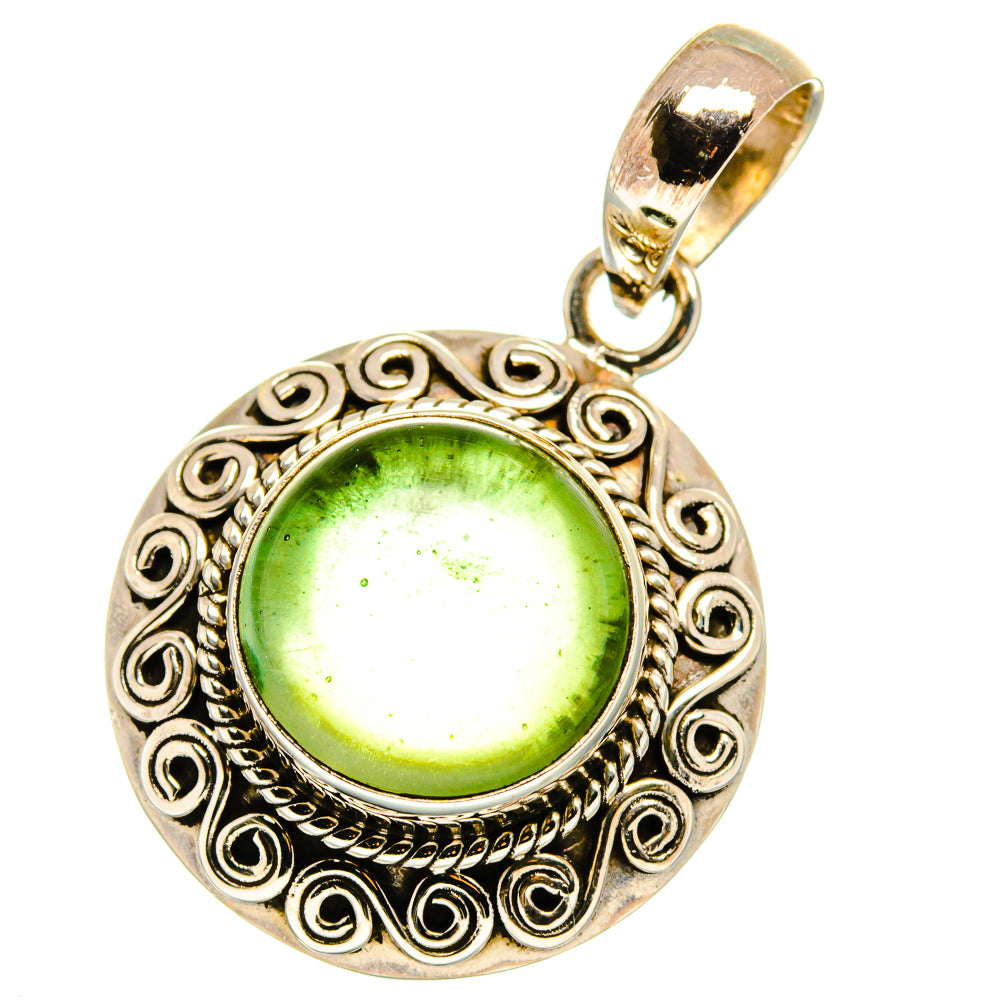 Peridot Pendants handcrafted by Ana Silver Co - PD14083