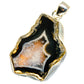 Coconut Geode Slice Pendants handcrafted by Ana Silver Co - PD14095