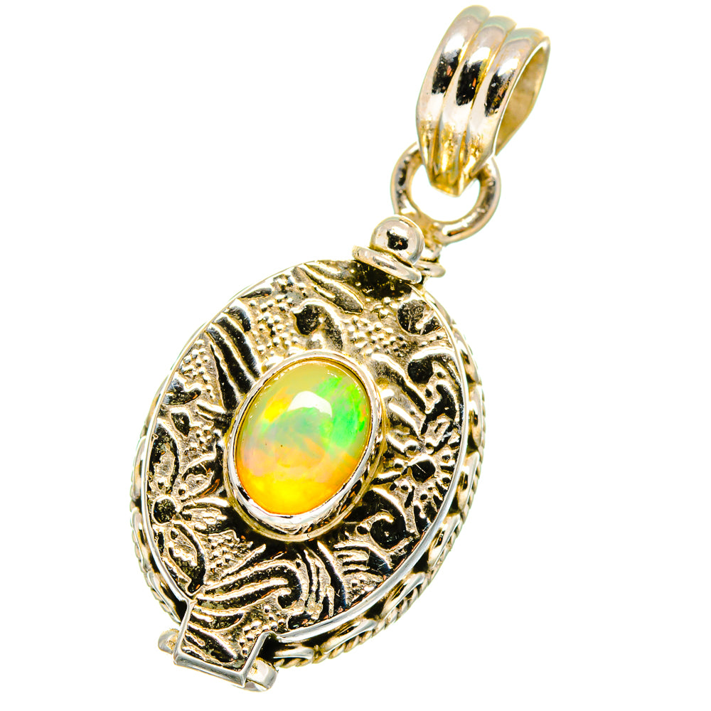Ethiopian Opal Pendants handcrafted by Ana Silver Co - PD14120