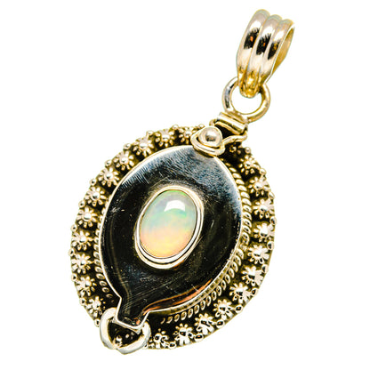 Ethiopian Opal Pendants handcrafted by Ana Silver Co - PD14125