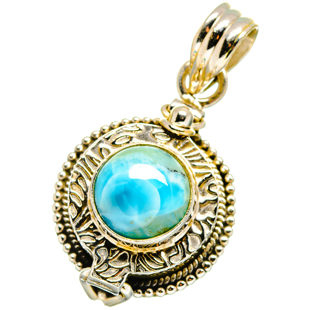 Larimar Pendants handcrafted by Ana Silver Co - PD14127