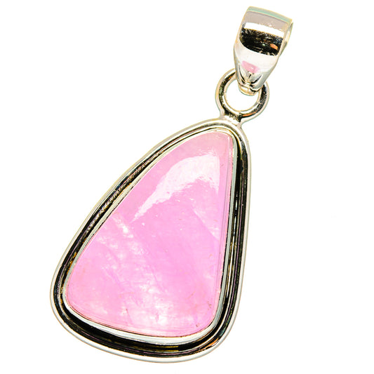 Kunzite Pendants handcrafted by Ana Silver Co - PD14134