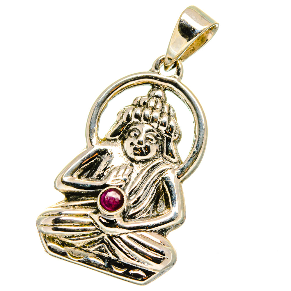 Pink Tourmaline Pendants handcrafted by Ana Silver Co - PD14142