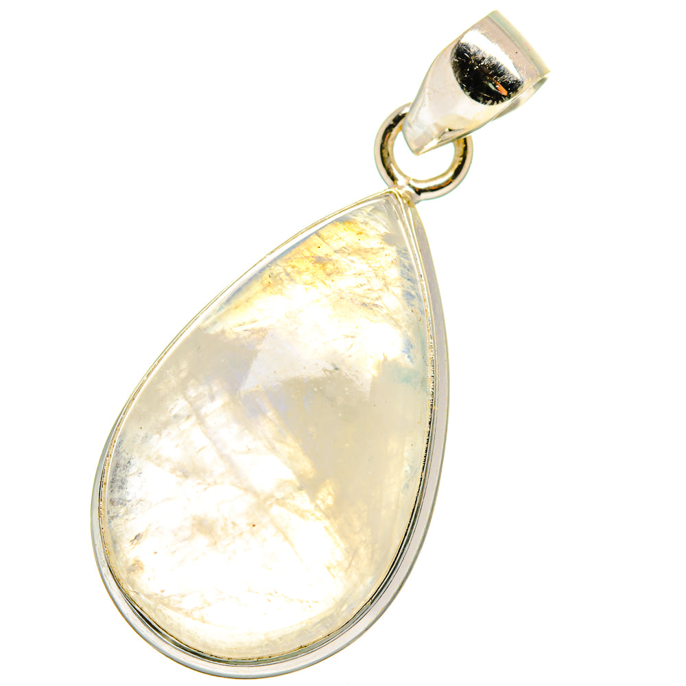 Rainbow Moonstone Pendants handcrafted by Ana Silver Co - PD14147