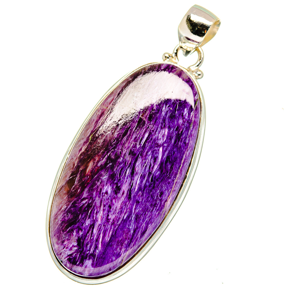 Charoite Pendants handcrafted by Ana Silver Co - PD14154