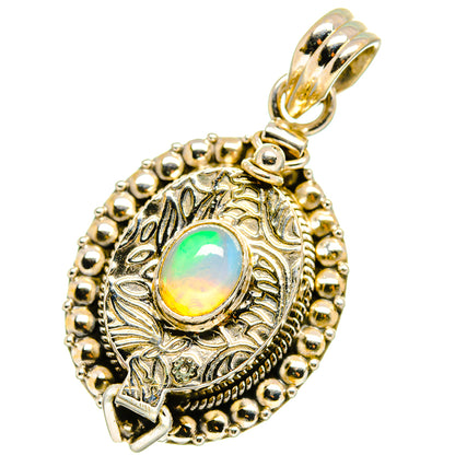 Ethiopian Opal Pendants handcrafted by Ana Silver Co - PD14184